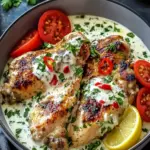 Turkish Chicken with Creamy White Sauce