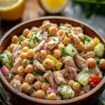 Healthy Tuna Garbanzo Bean Salad in Minutes for Busy Days 8 Healthy Tuna Garbanzo Bean Salad in Minutes