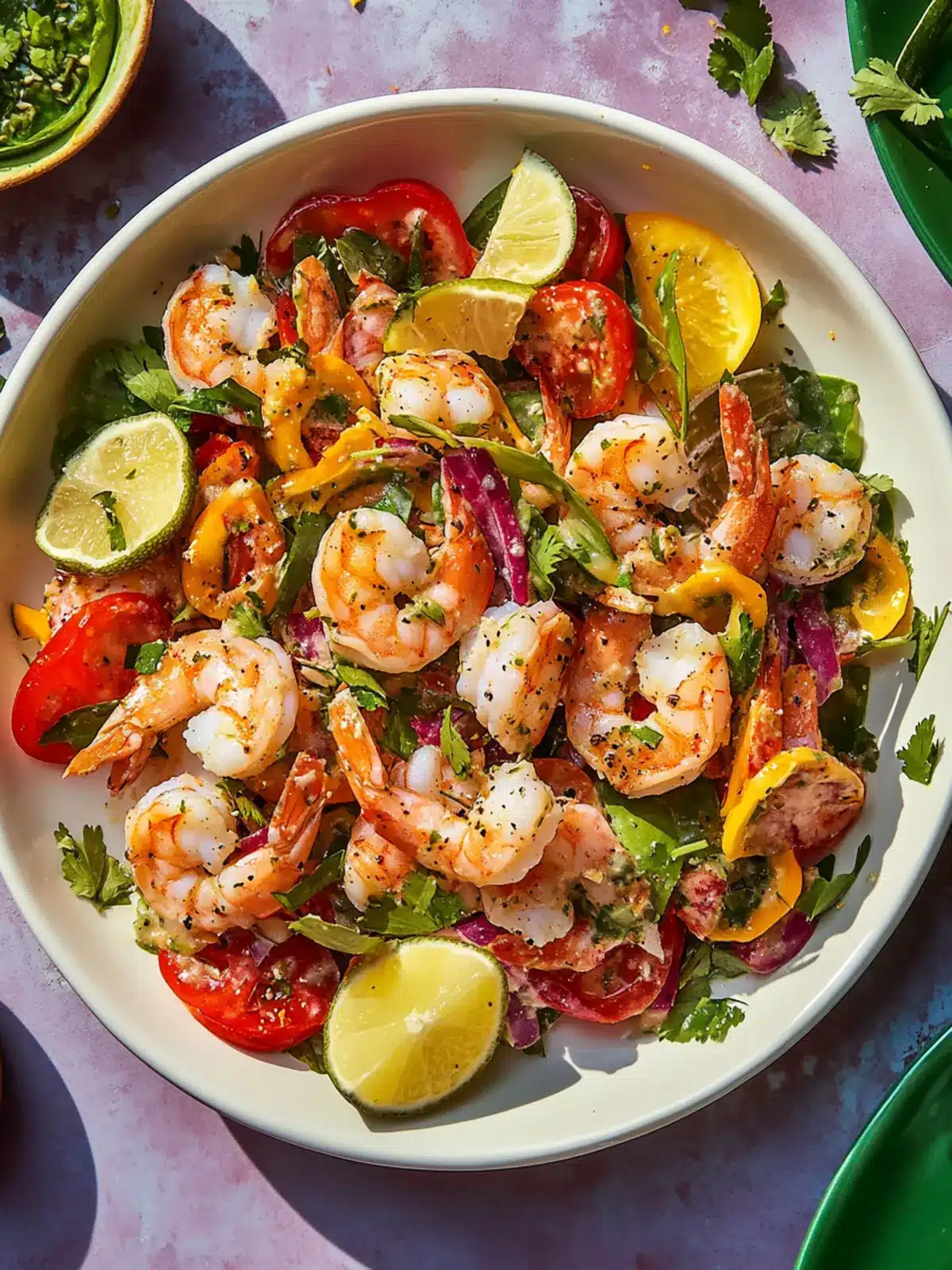 Coconutty Shrimp Salad