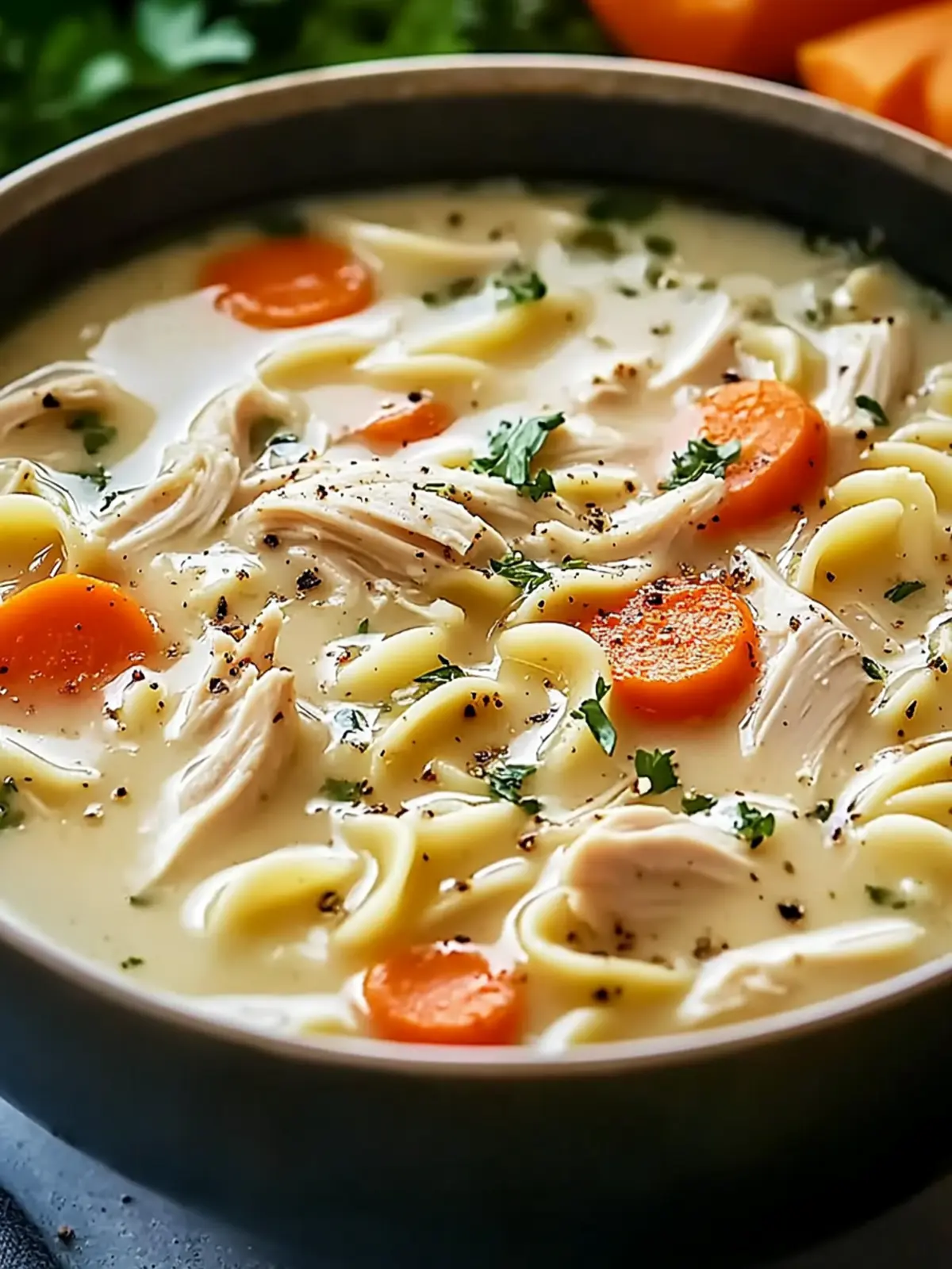 Creamy Chicken Noodle Soup: Comfort in Every Delicious Bowl 4 Creamy Chicken Noodle Soup