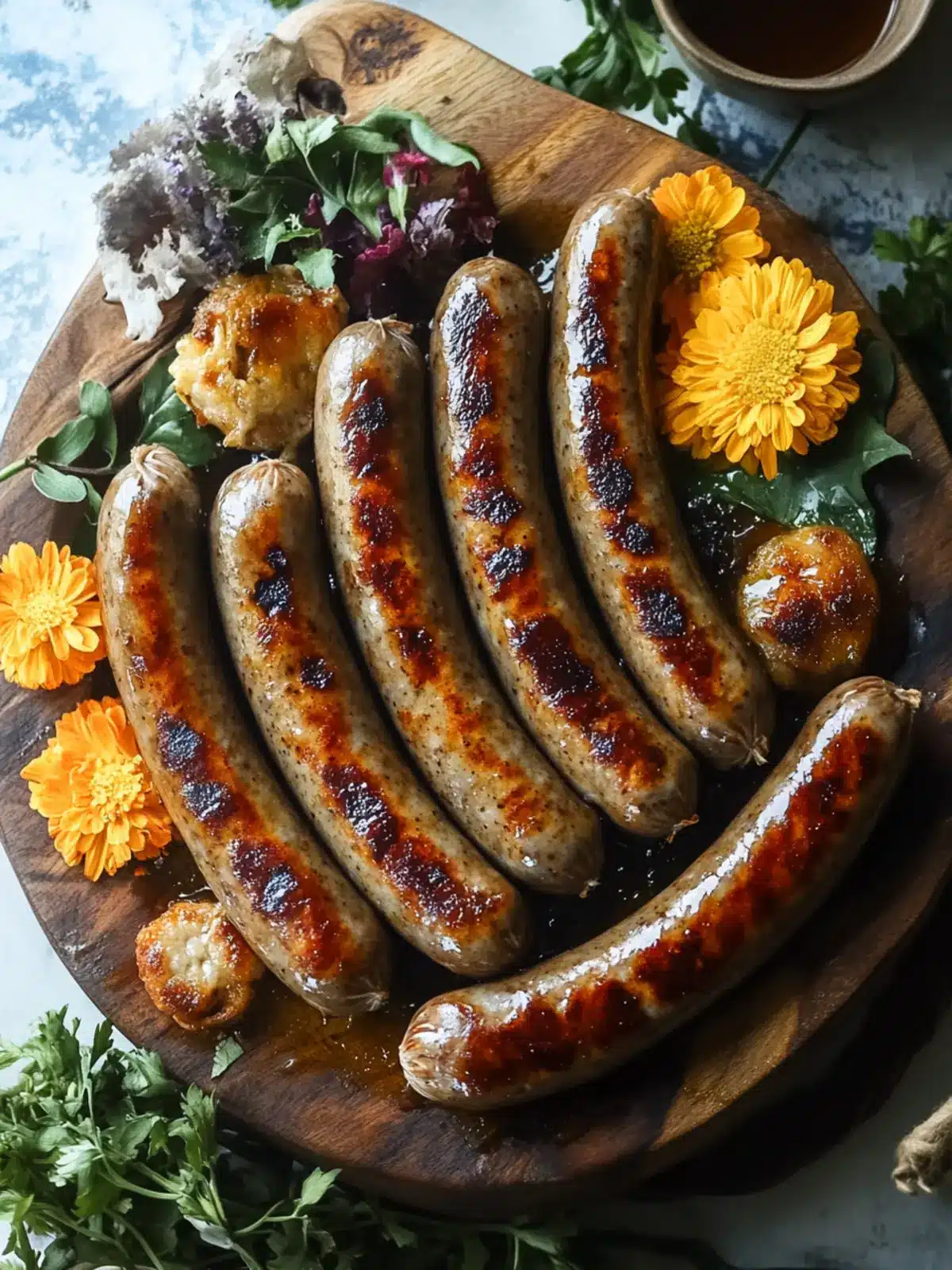 Sweet and Savory Maple Breakfast Sausages