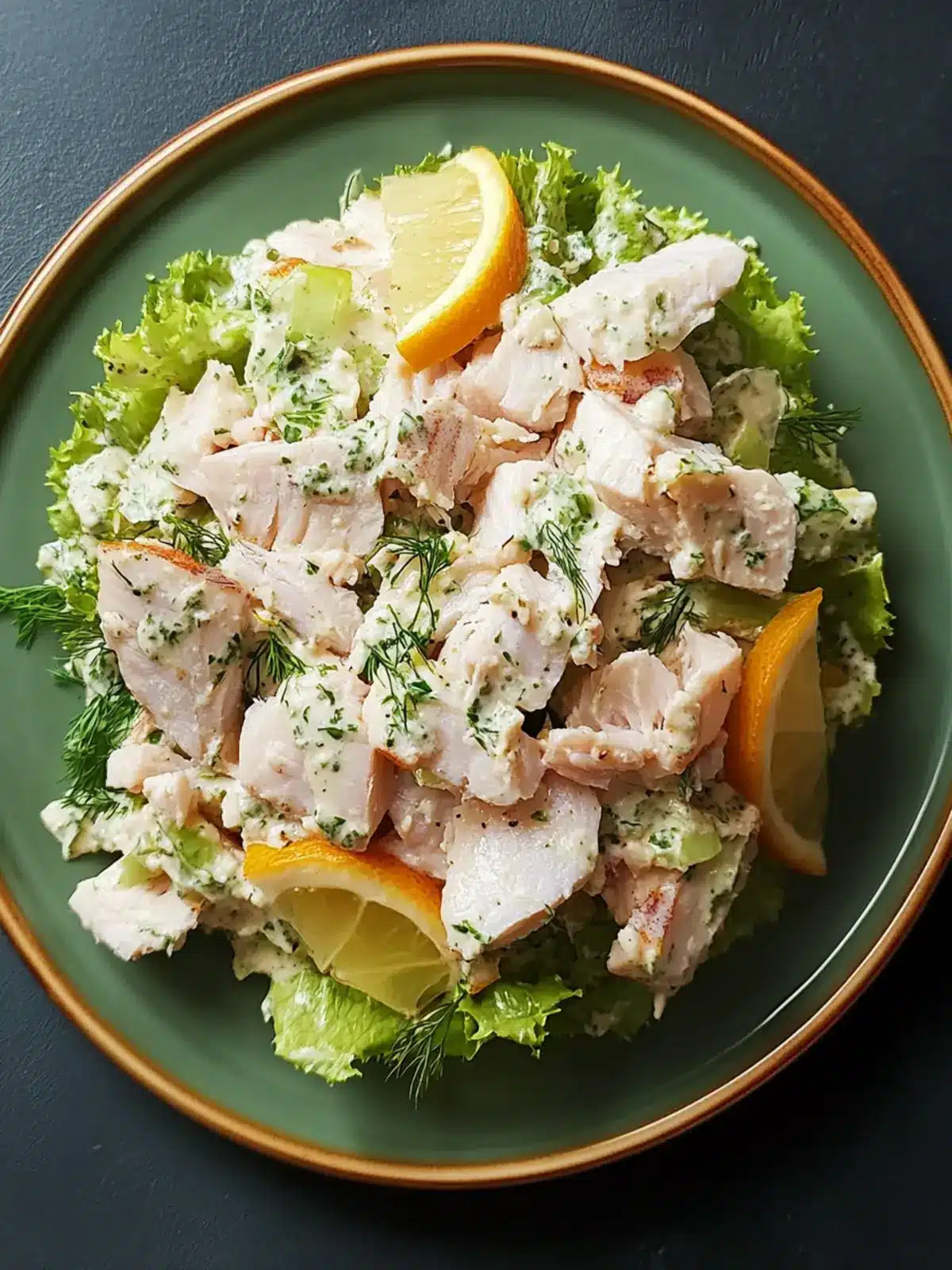 Irresistible Whitefish Salad with Creamy Fresh Herbs 2 Whitefish Salad