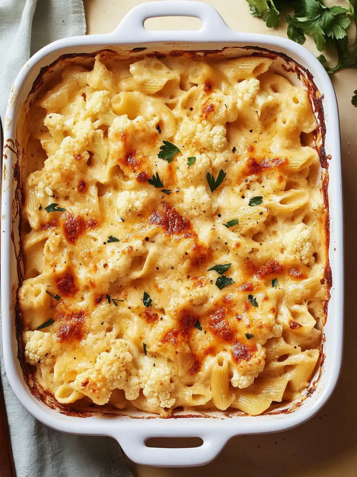 Get Cozy with Cheesy Baked Pasta and Cauliflower Magic 4 Cheesy Baked Pasta With Cauliflower