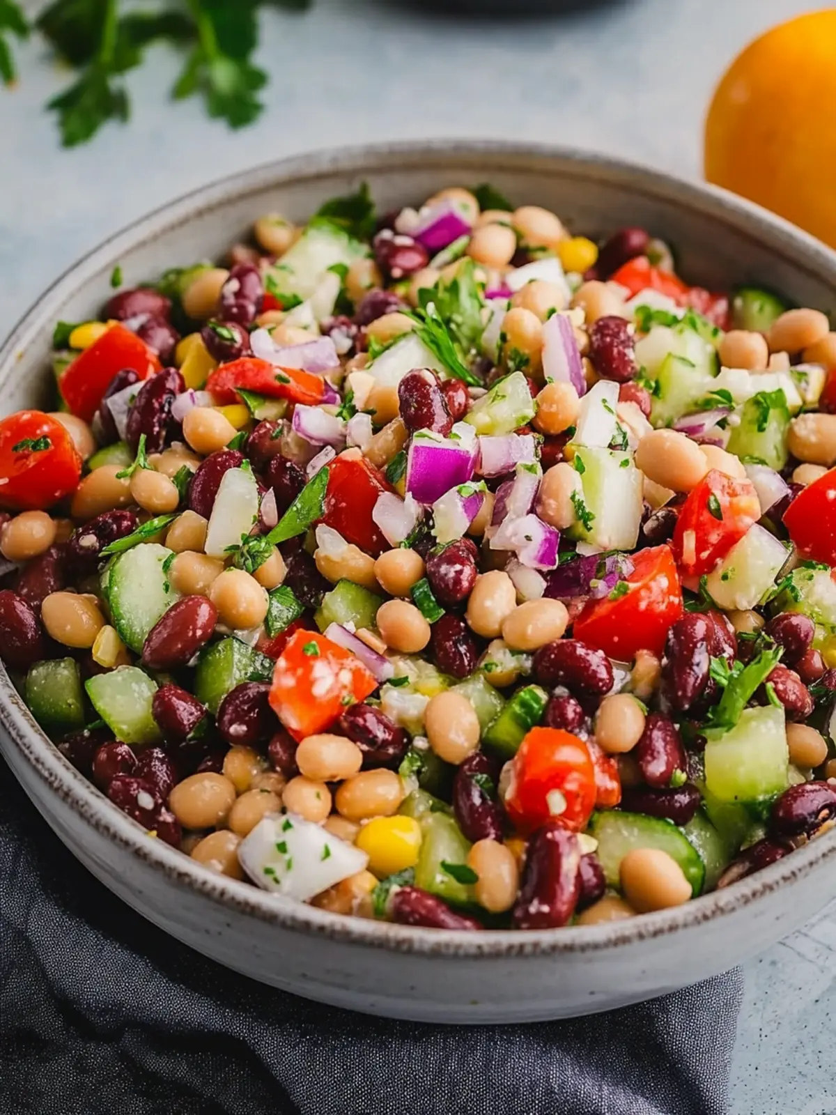 Delicious Greek Bean Salad That Elevates Your Lunch Game 4 Greek Bean Salad