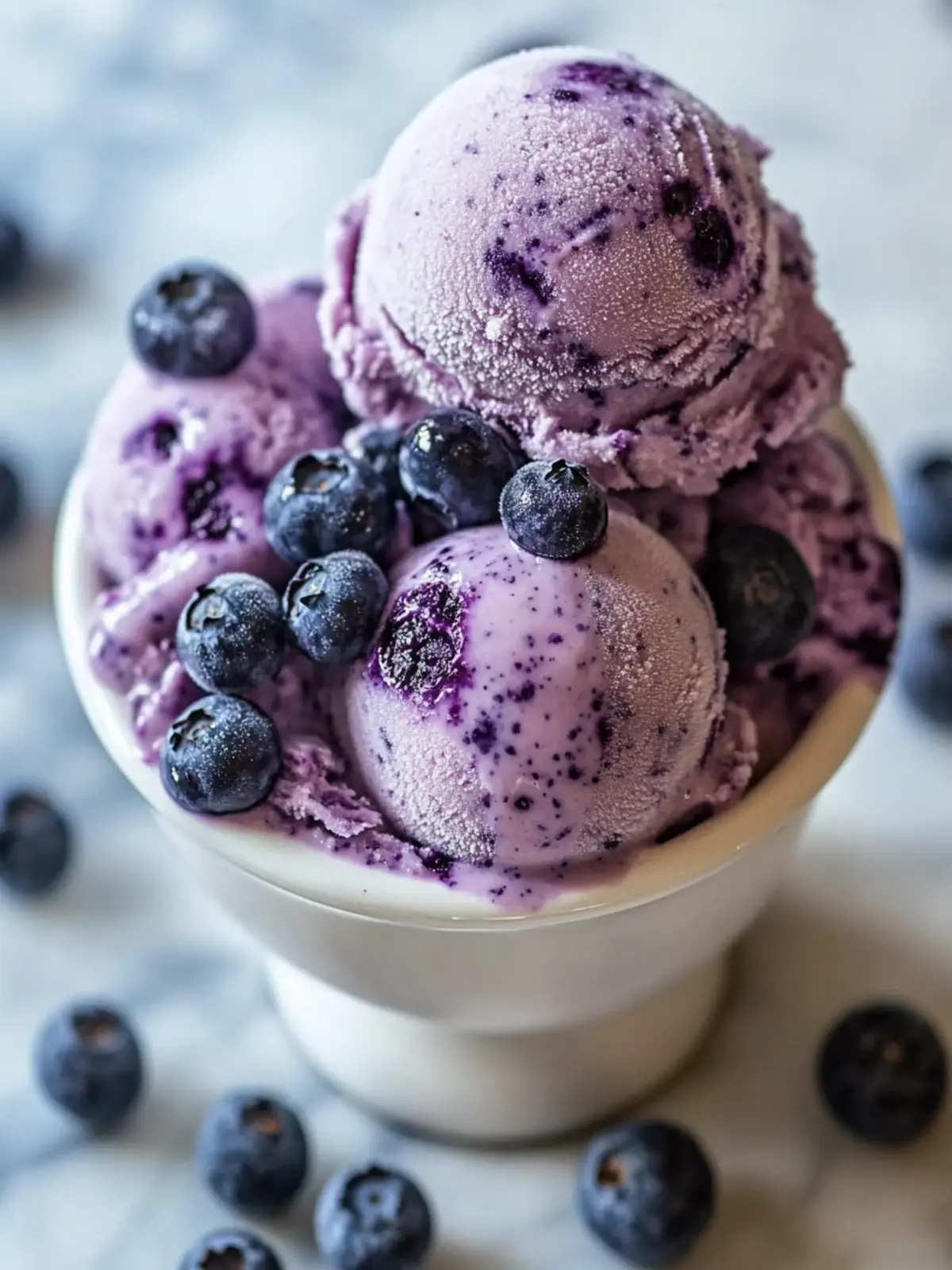 Blueberry Greek Frozen Yogurt: Your New Favorite Guilt-Free Treat 3 Blueberry Greek Frozen Yogurt