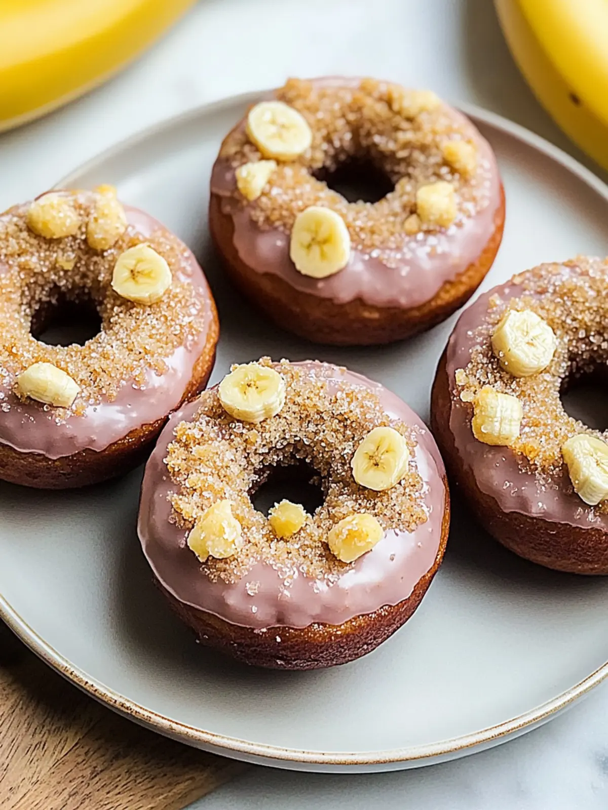 Banana Bread Donuts: Moist, Easy Treats for Any Craving 2 Banana Bread Donuts