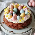 Easter Egg Nest Cake: A Flourless Chocolate Delight 7 Easter Egg Nest Cake