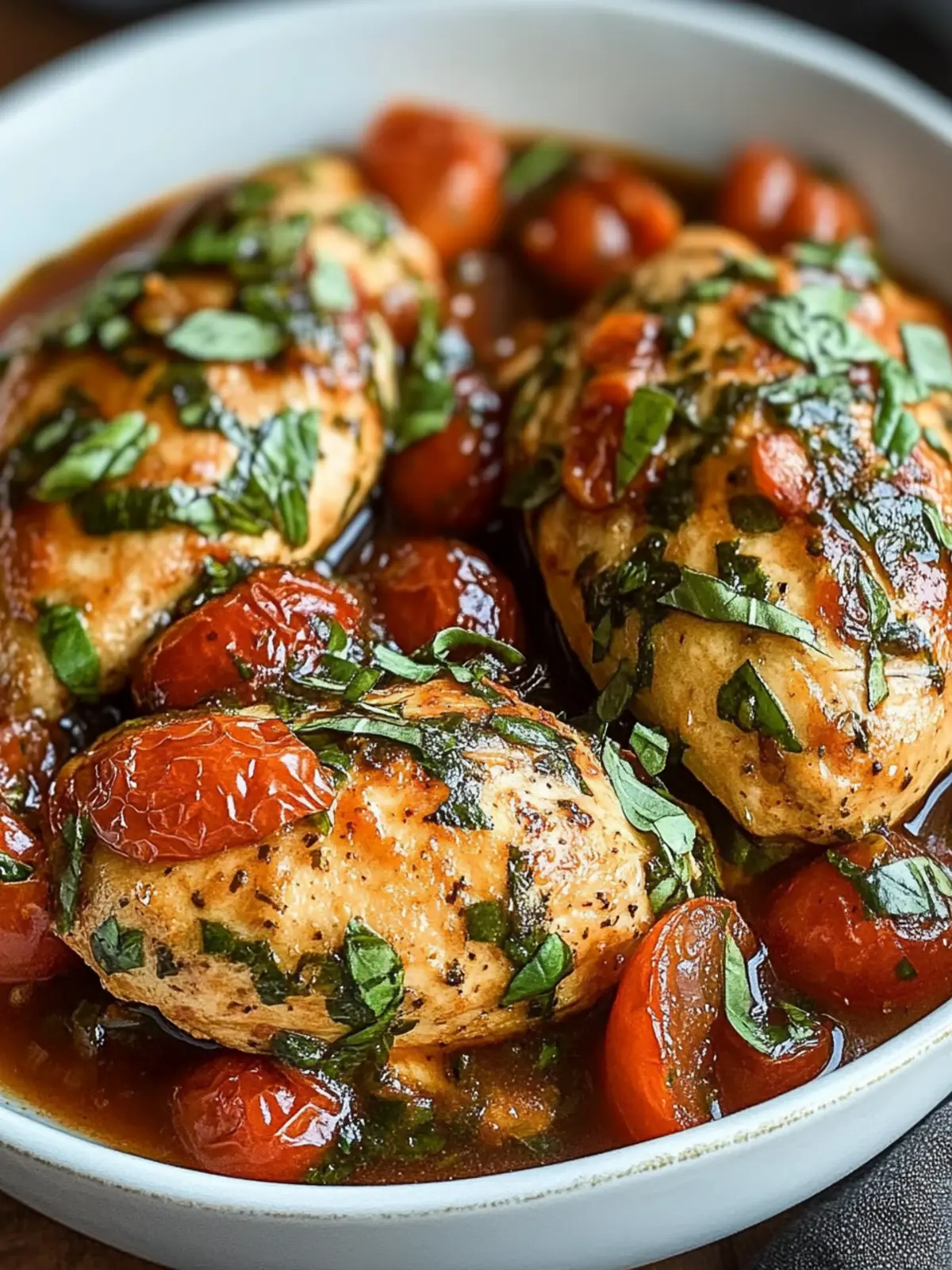 Baked Tomato Basil Chicken: Your New Family Favorite Dinner 3 Baked Tomato Basil Chicken