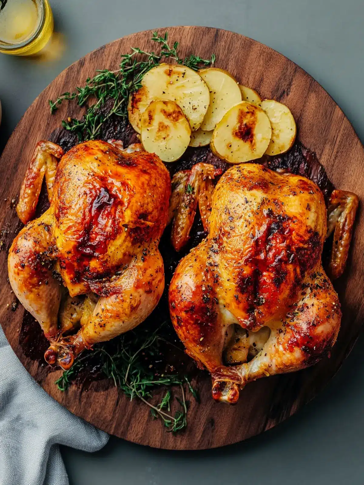 Now-and-Later Roast Chickens