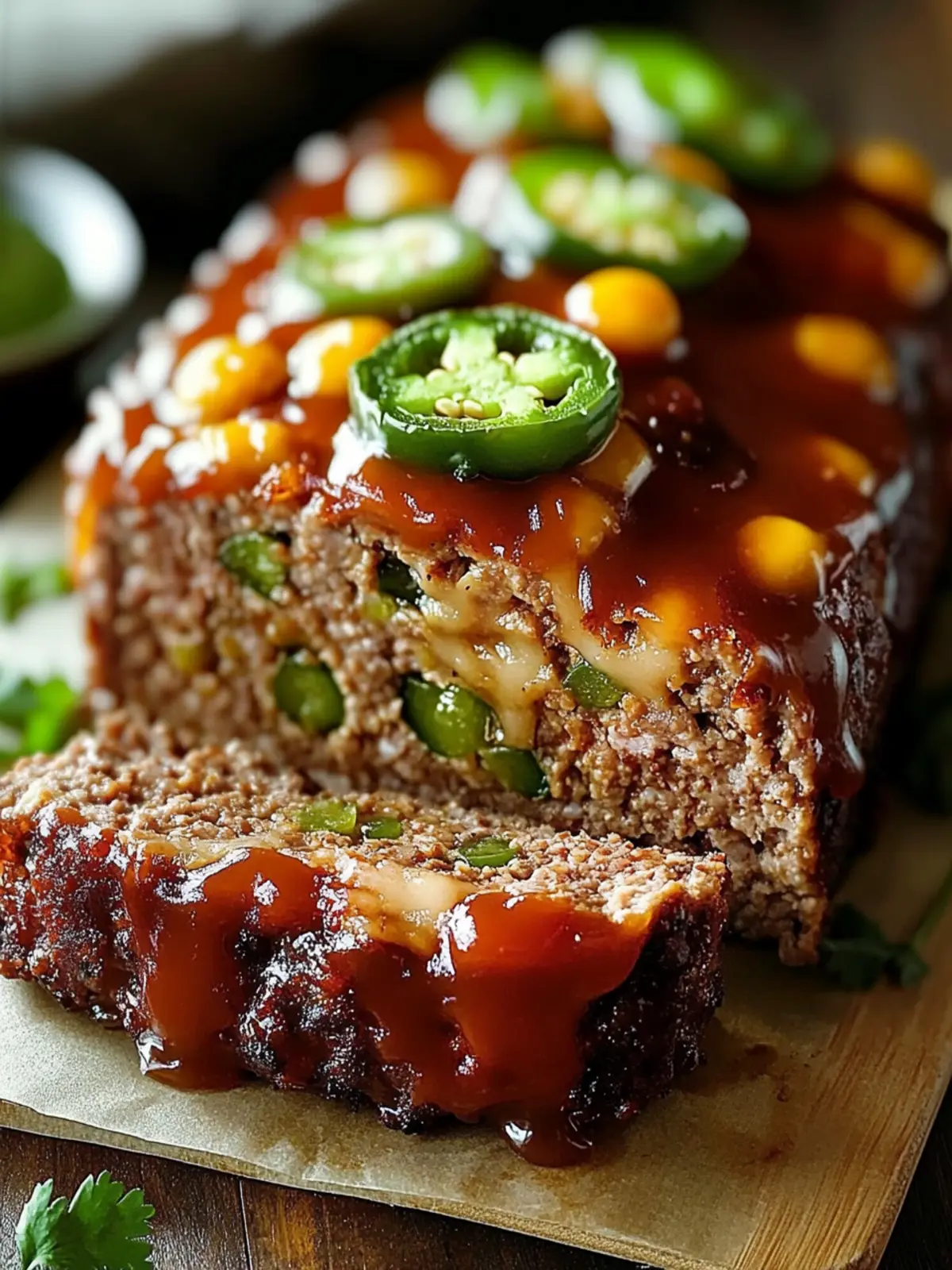 Smoky Jalapeño Popper Meatloaf Recipe