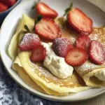 The Best Strawberry Cream Cheese Crepe Recipe