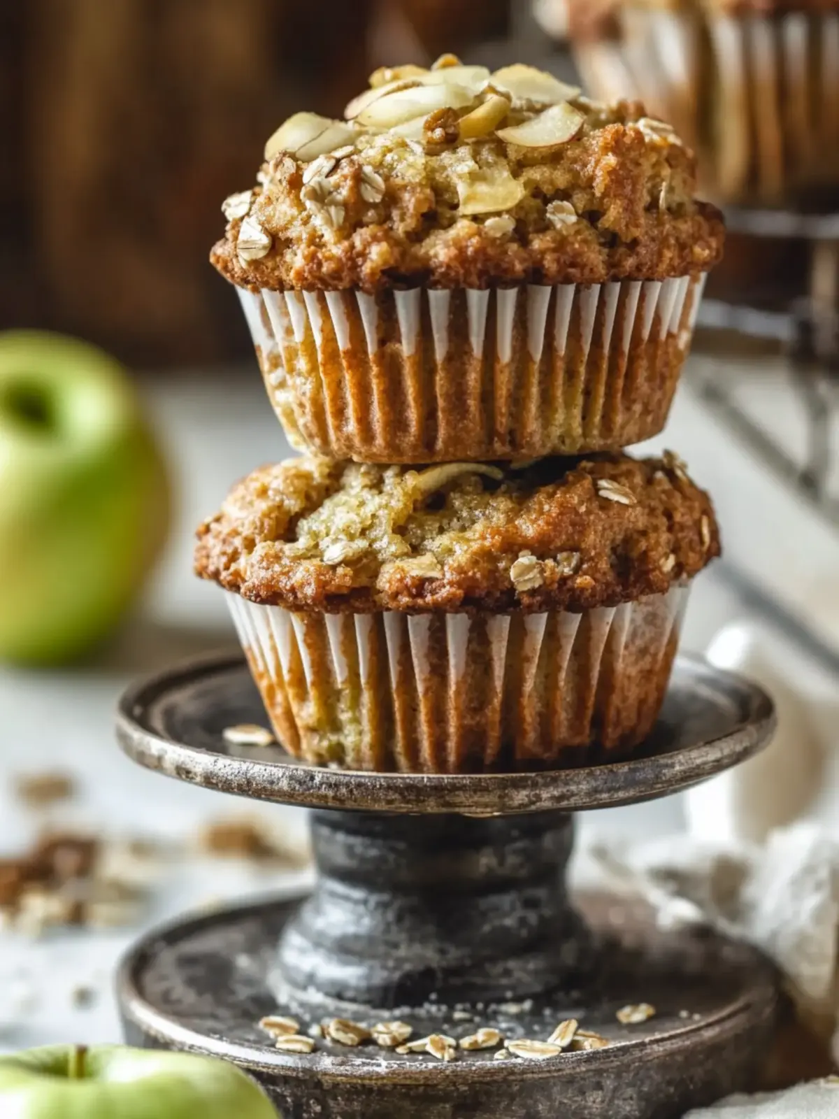 Healthy Apple Muffins