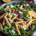Delicious Healthy Feta and Cranberry Penne Salad with Orange Vinaigrette 6 Healthy Feta and Cranberry Penne Salad with Orange Vinaigrette