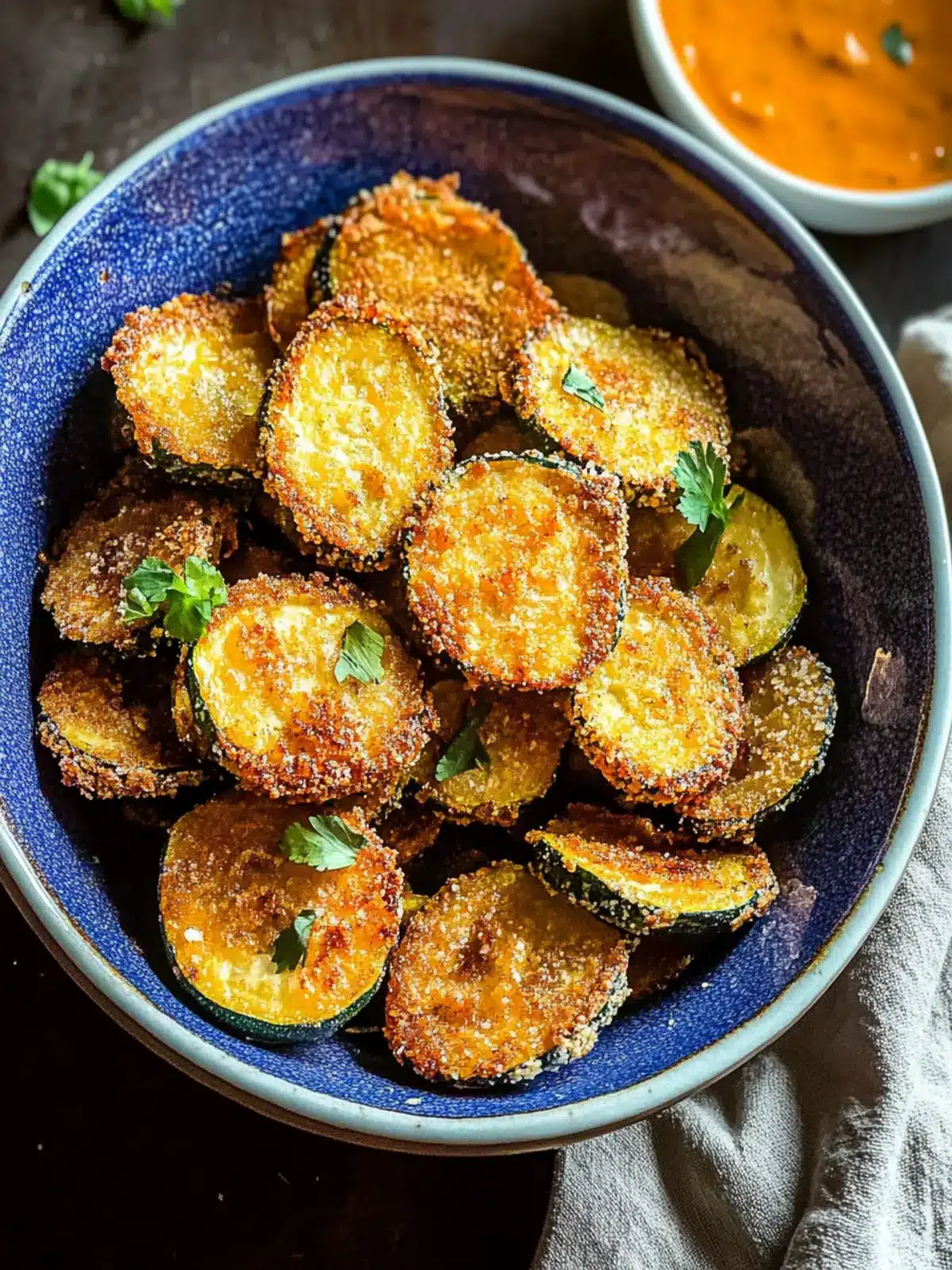 Crispy Eggless Fried Zucchini Bites for Irresistible Snacking 5 Eggless Crispy Fried Zucchini