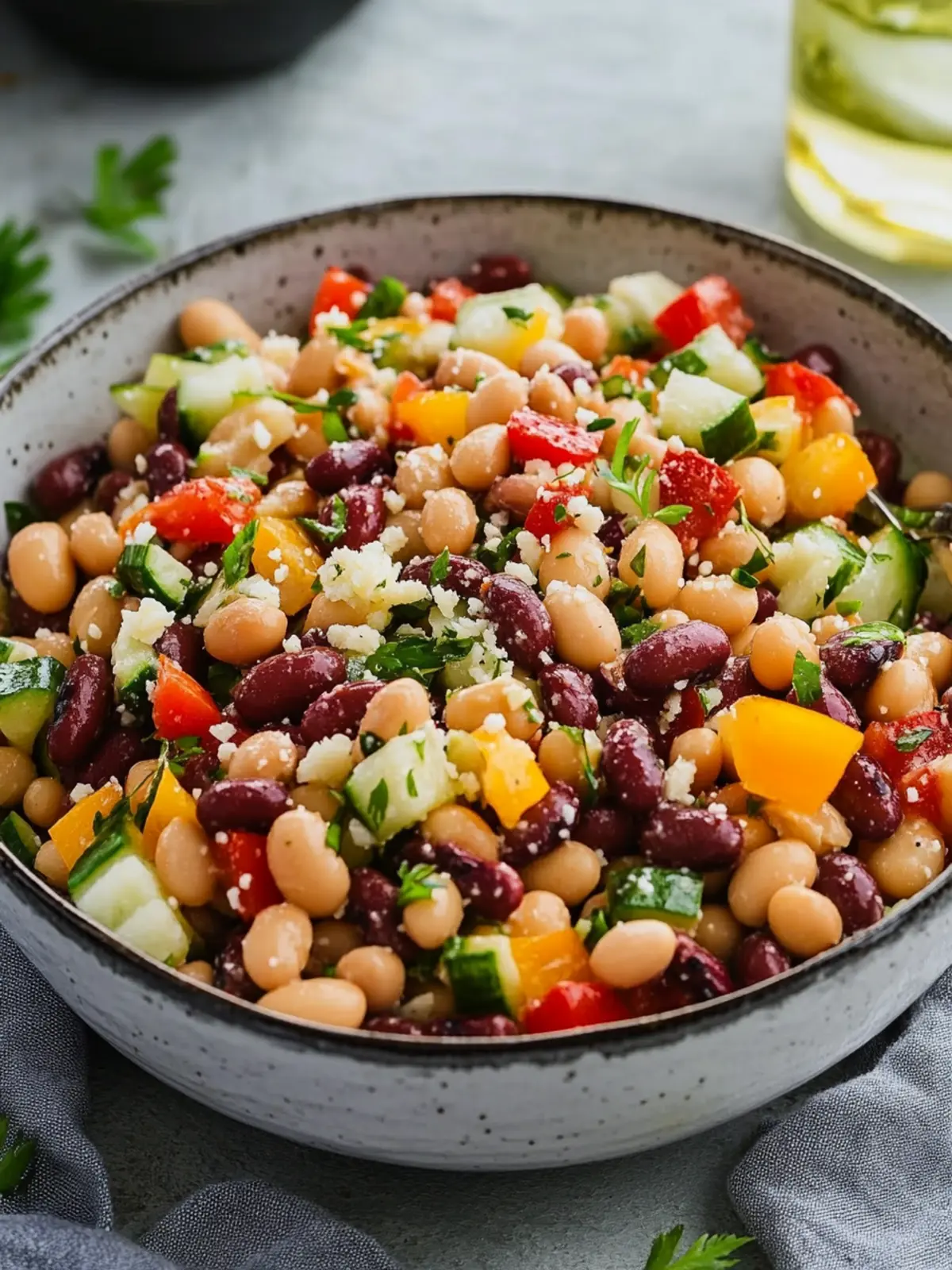 Delicious Greek Bean Salad That Elevates Your Lunch Game 5 Greek Bean Salad