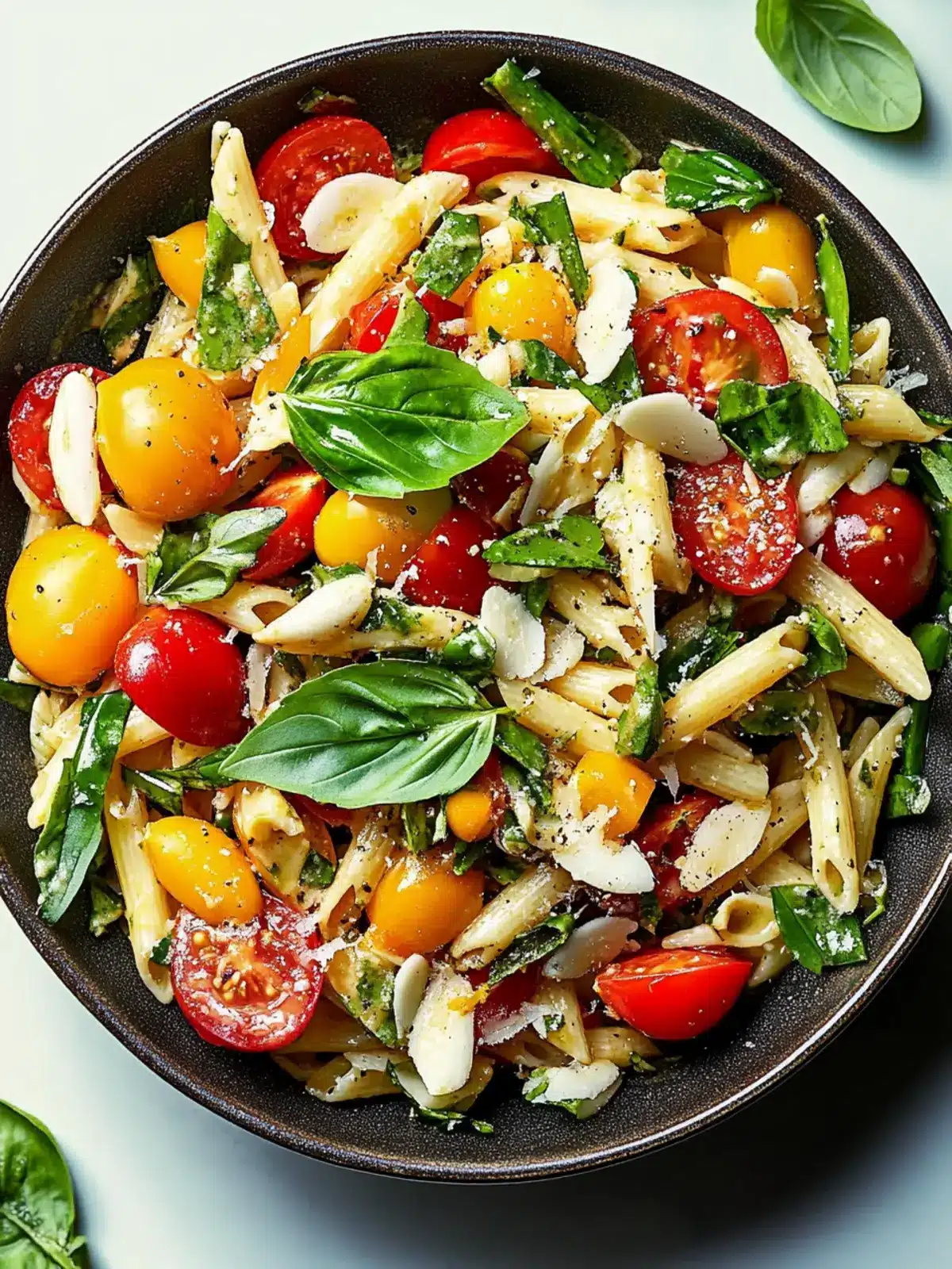 Colorful Pasta Salad with Spring Vegetables and Tomatoes Delight 4 Pasta Salad with Spring Vegetables and Tomatoes