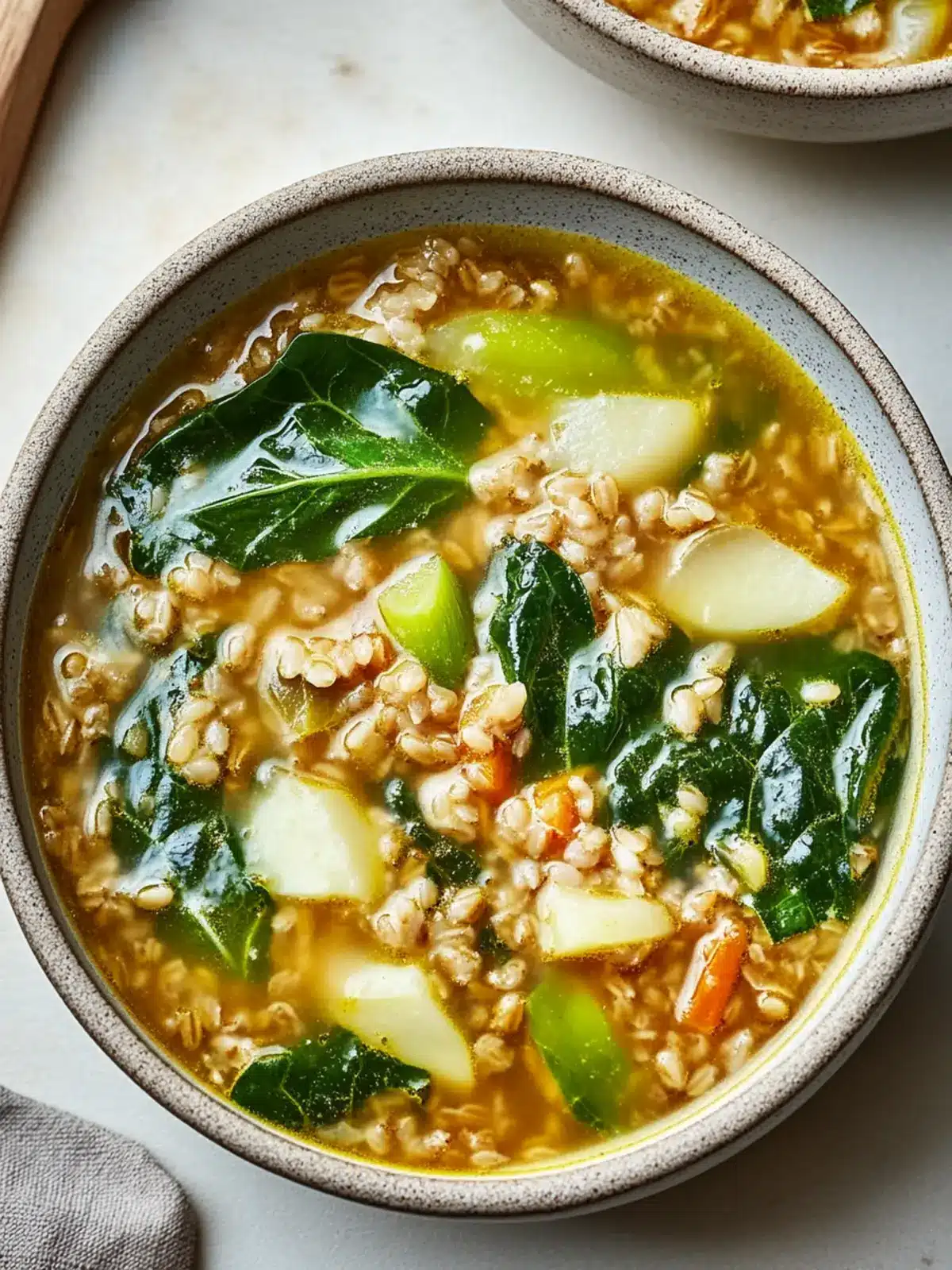 Farro and Escarole Soup