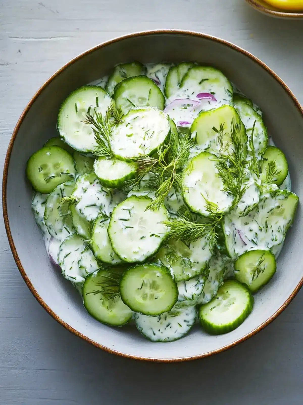 Herbed Cucumber-Yogurt Salad to Brighten Your Summer Feasts 2 Herbed Cucumber-Yogurt Salad