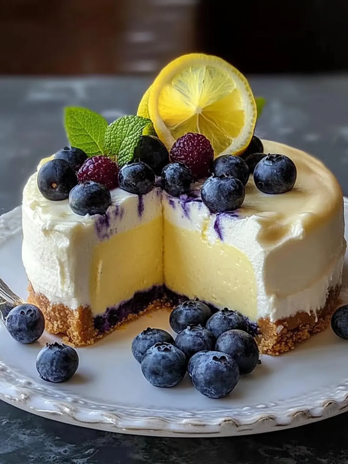 Lemon Blueberry Cheesecake Magic That Will Wow Your Guests 5 Lemon Blueberry Cheesecake Magic