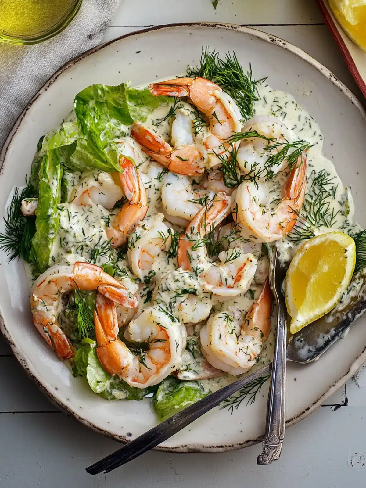 Chill Out with Cold Shrimp in Dill Cream Sauce Delight 2 Cold Shrimp in Dill Cream Sauce