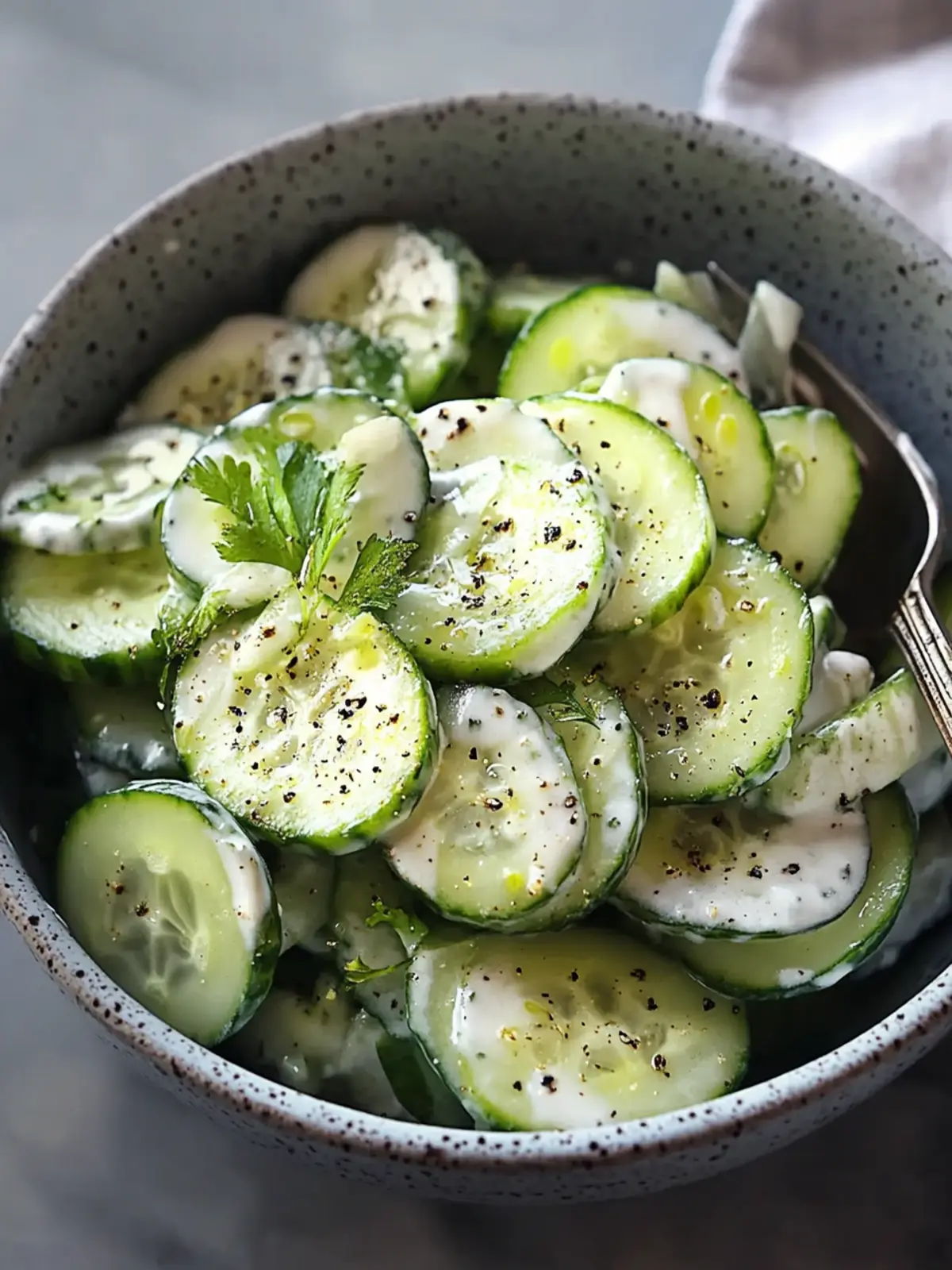 Creamy Cucumber Salad That Will Refresh Your Summer Meals 4 Creamy Cucumber Salad