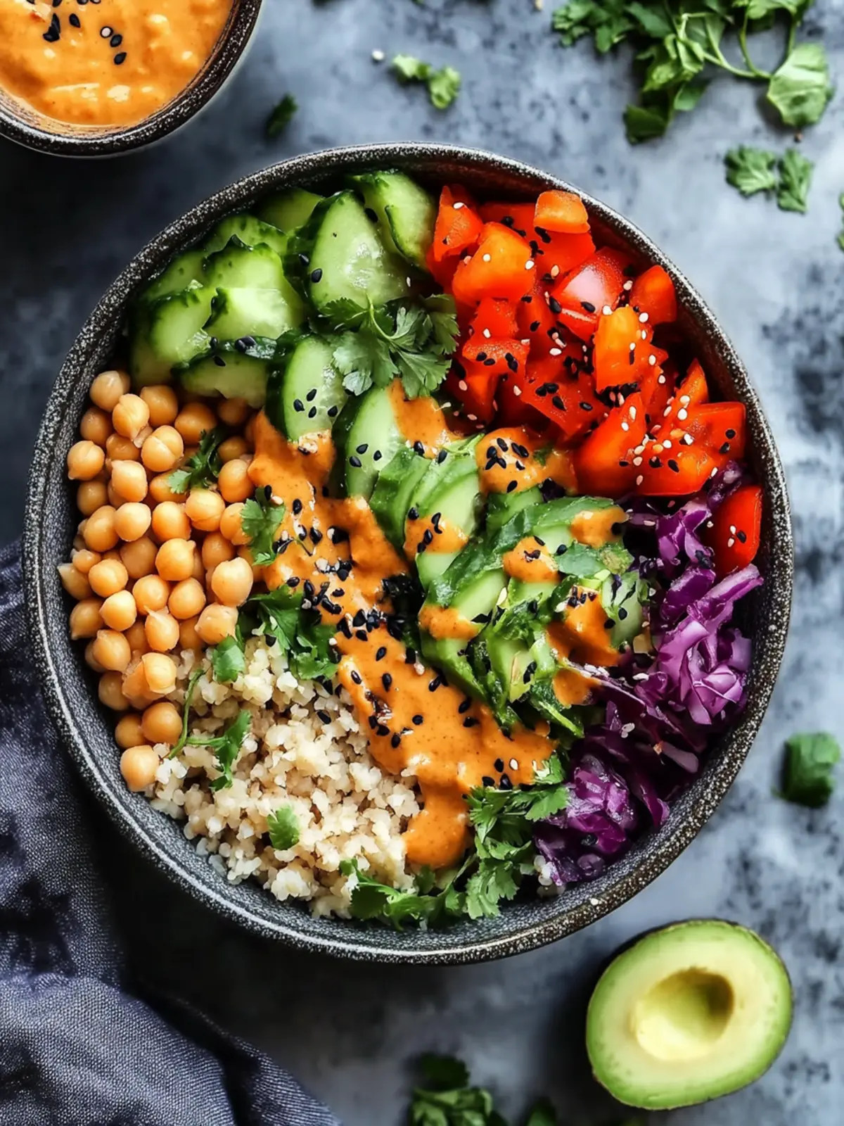 Delicious Peanut Chickpea Buddha Bowl Ready in 10 Minutes 3 Peanut Chickpea Buddha Bowl