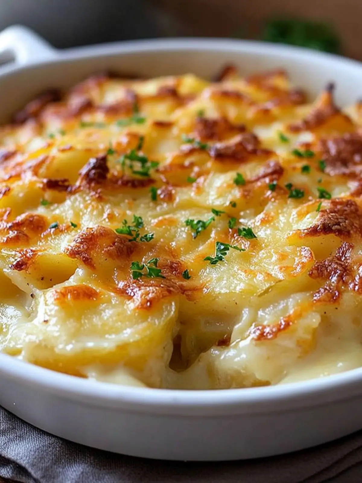 Cheesy Potatoes Au Gratin