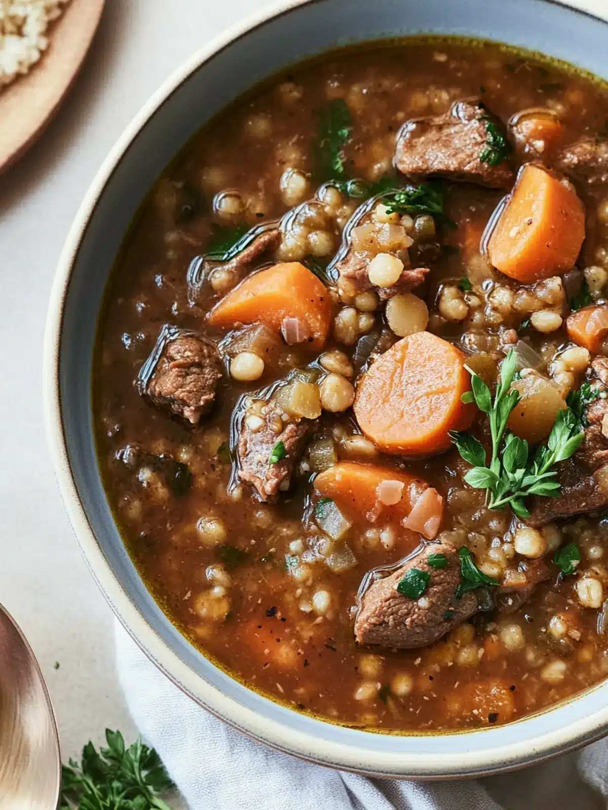 Beef and Barley Stew