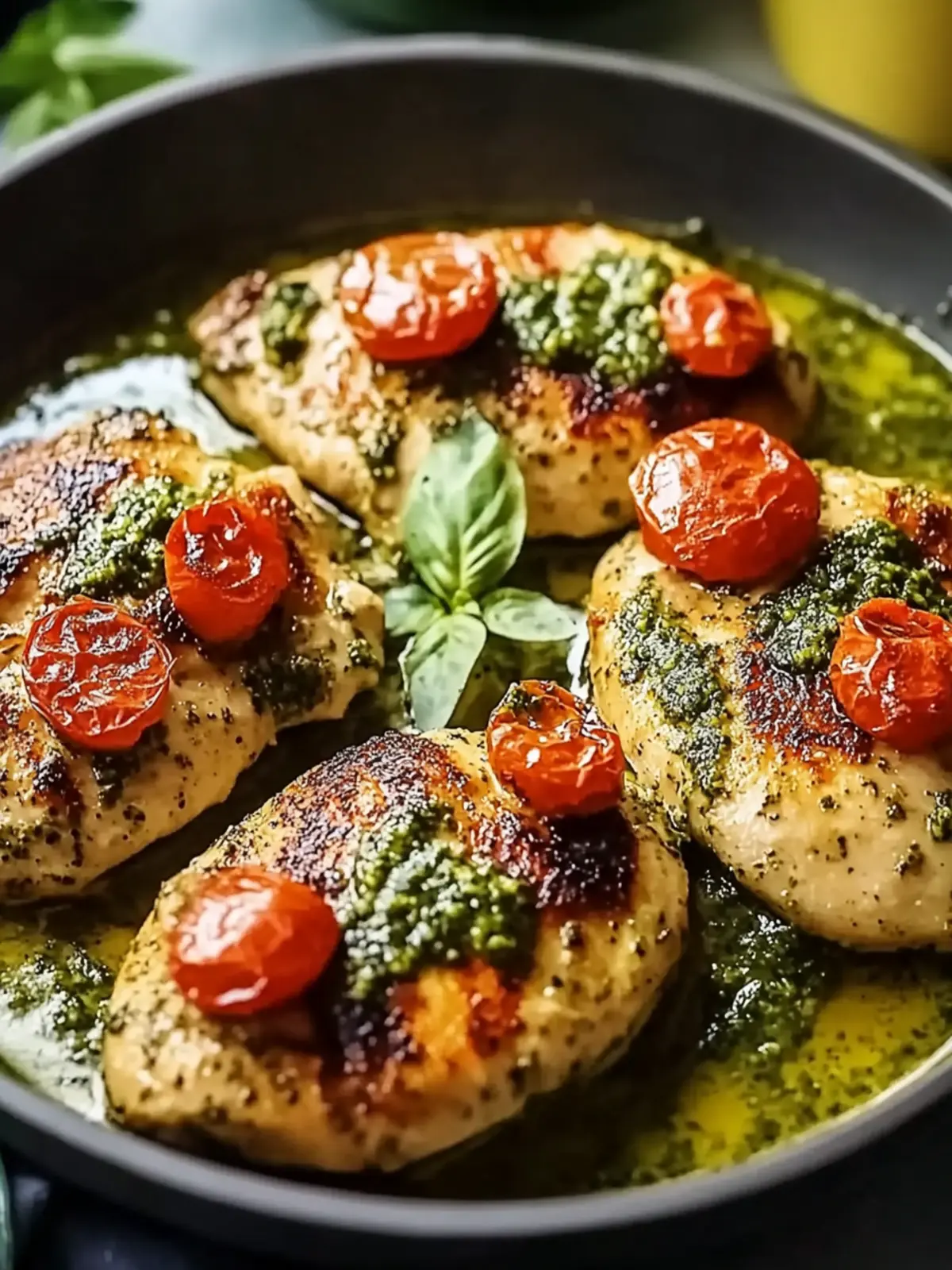 Creamy Pesto Chicken: Easy Weeknight Comfort at Home 3 Creamy Pesto Chicken