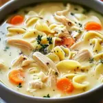 Creamy Chicken Noodle Soup: Comfort in Every Delicious Bowl 9 Creamy Chicken Noodle Soup