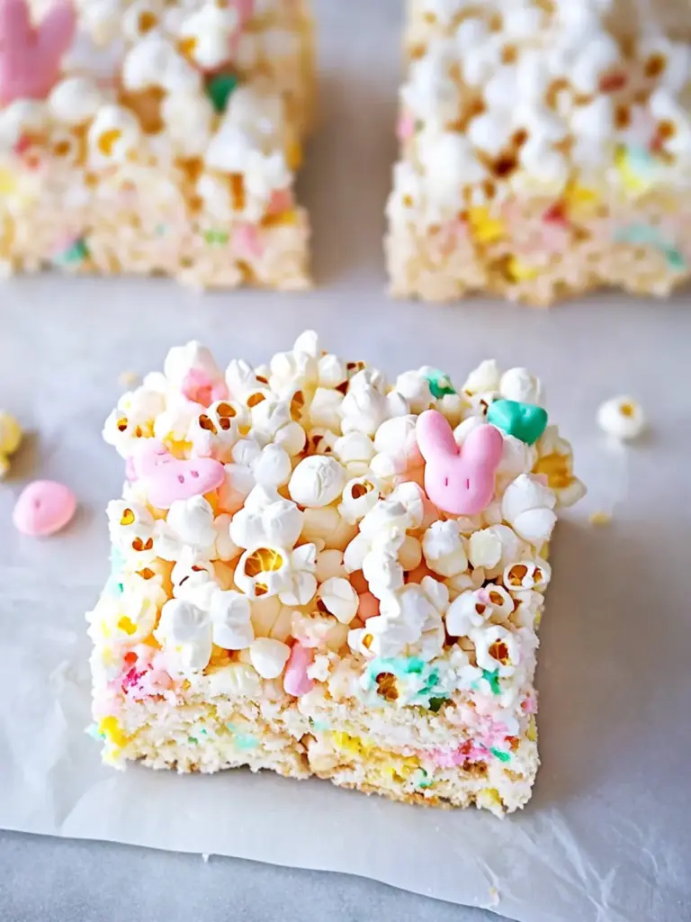 Bunny Popcorn Bars