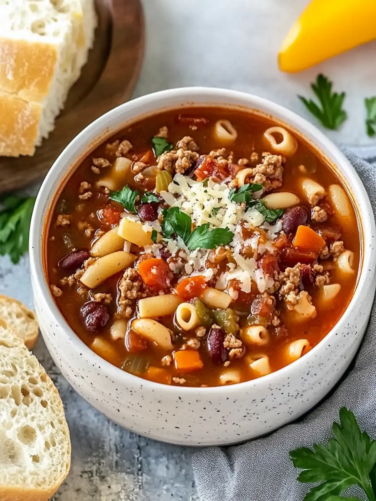 Copycat Olive Garden Pasta E Fagioli Soup Recipe