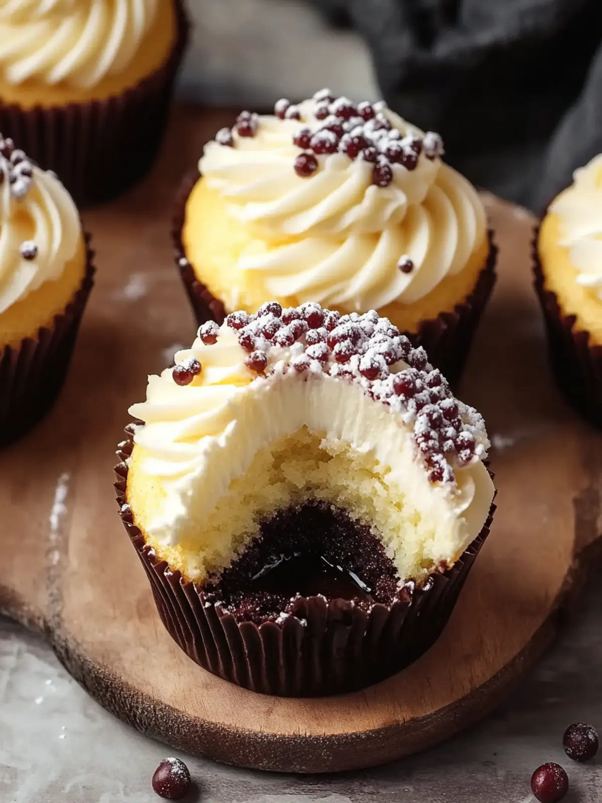 Boston Cream Cupcakes: A Sweet Twist on a Classic Favorite 2 Boston Cream Cupcakes