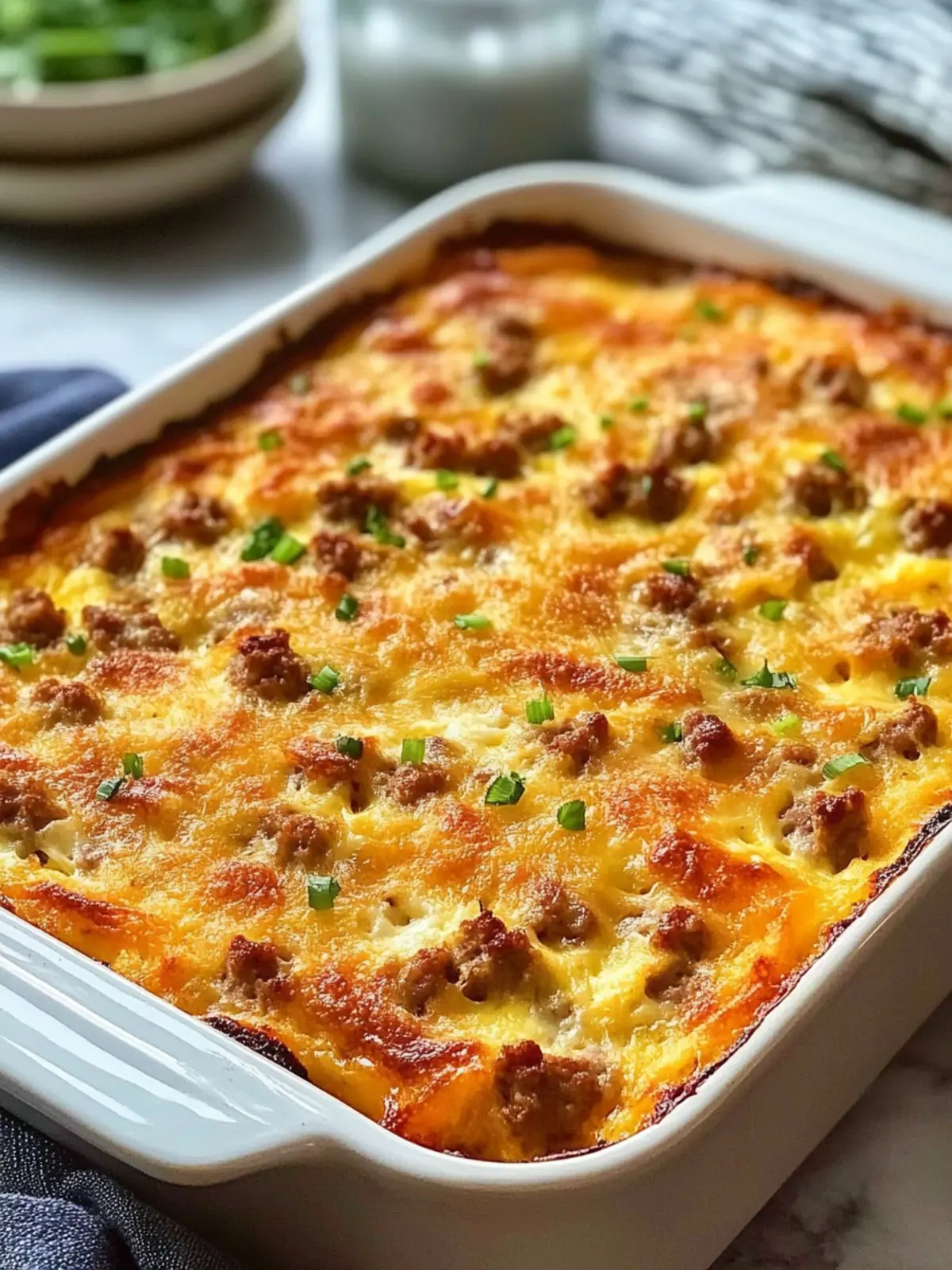 Satisfy Mornings with Sausage and Egg Breakfast Casserole 3 Sausage and Egg Breakfast Casserole