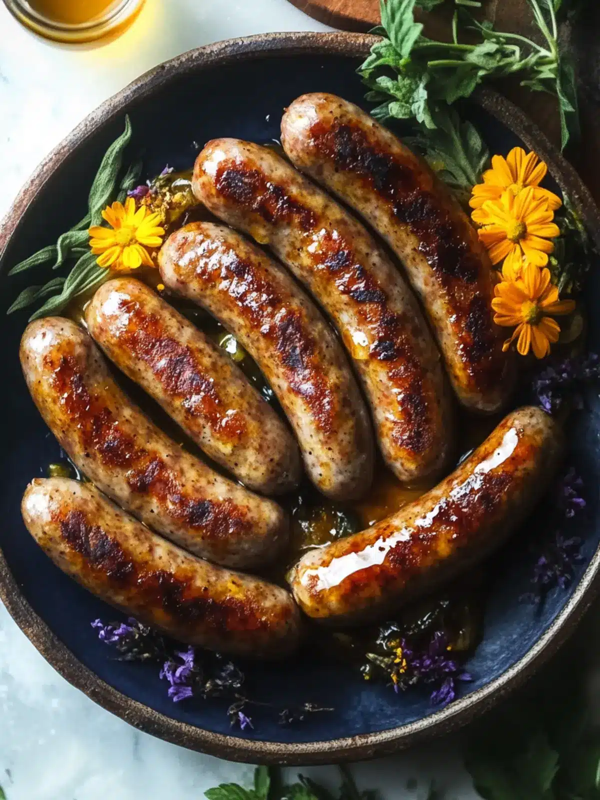 Sweet and Savory Maple Breakfast Sausages