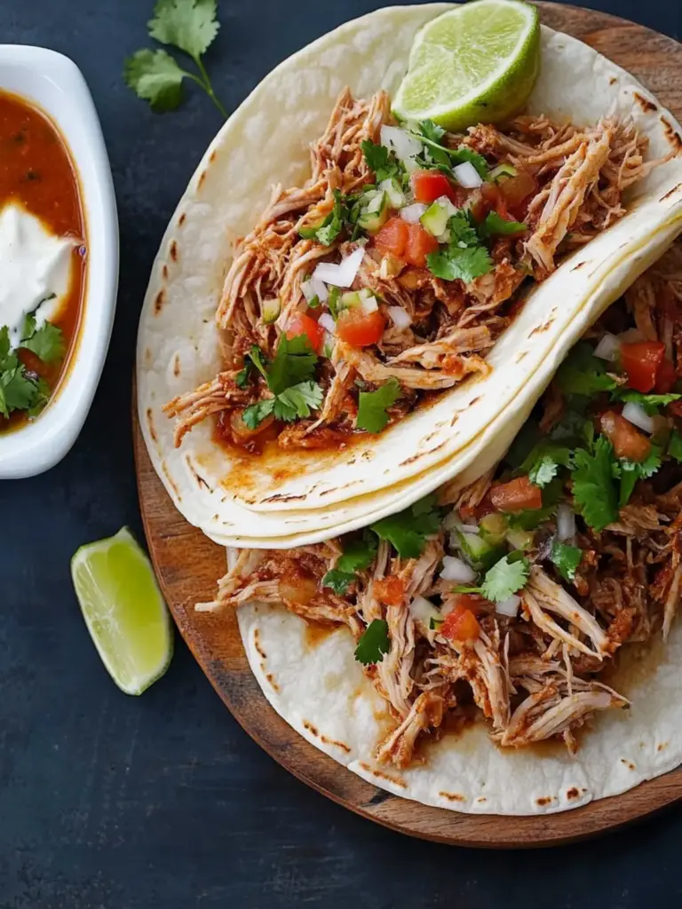 Crock Pot Pulled Pork Tacos