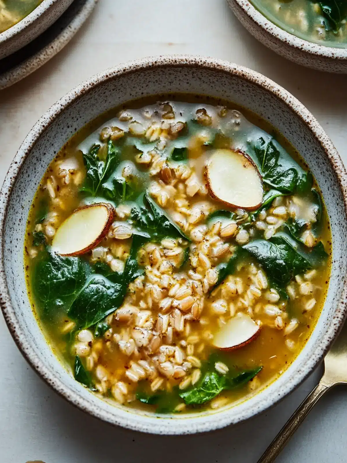 Farro and Escarole Soup