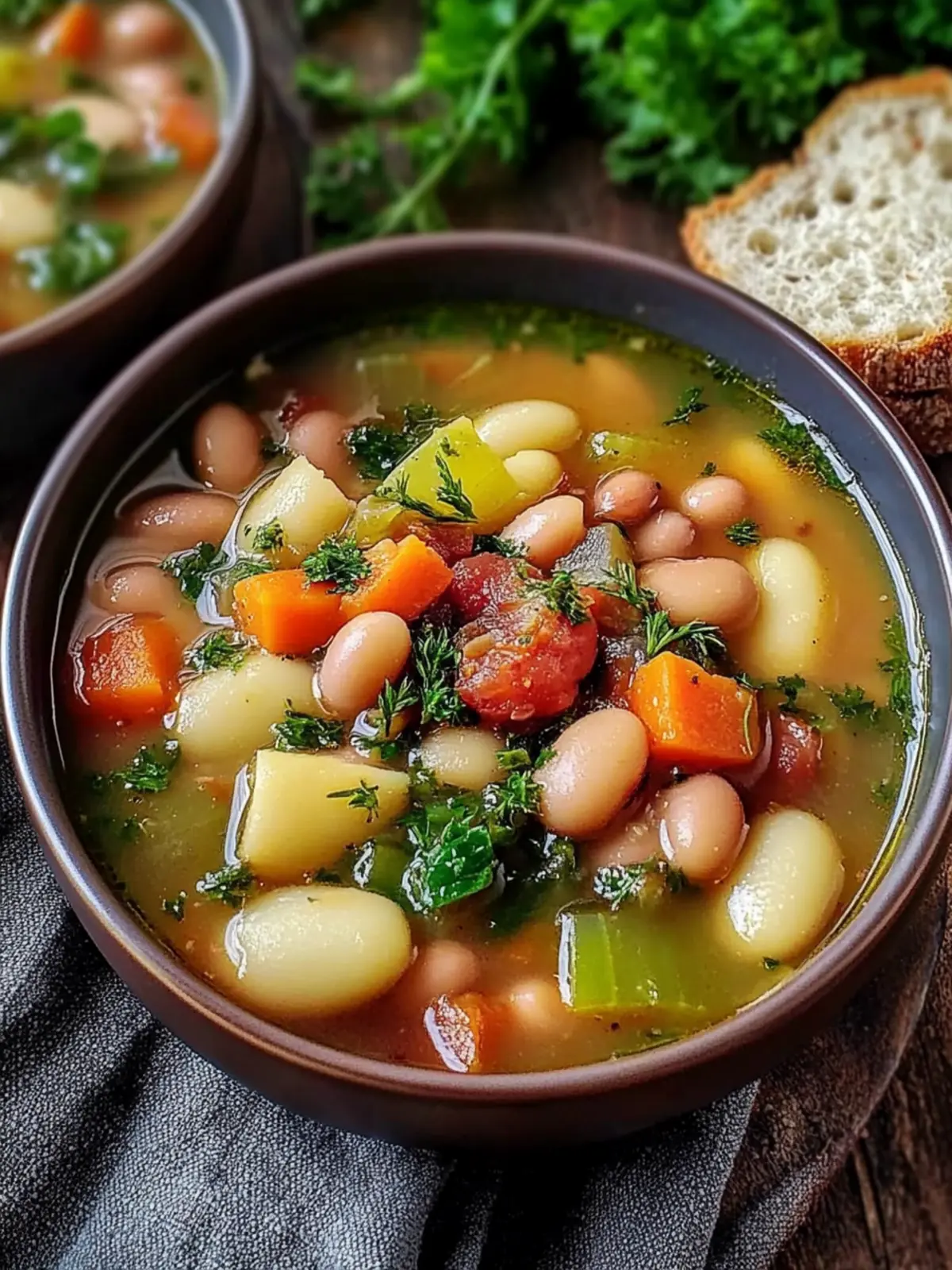 Homemade German Bean Soup