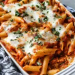 Baked Penne Alla Vodka