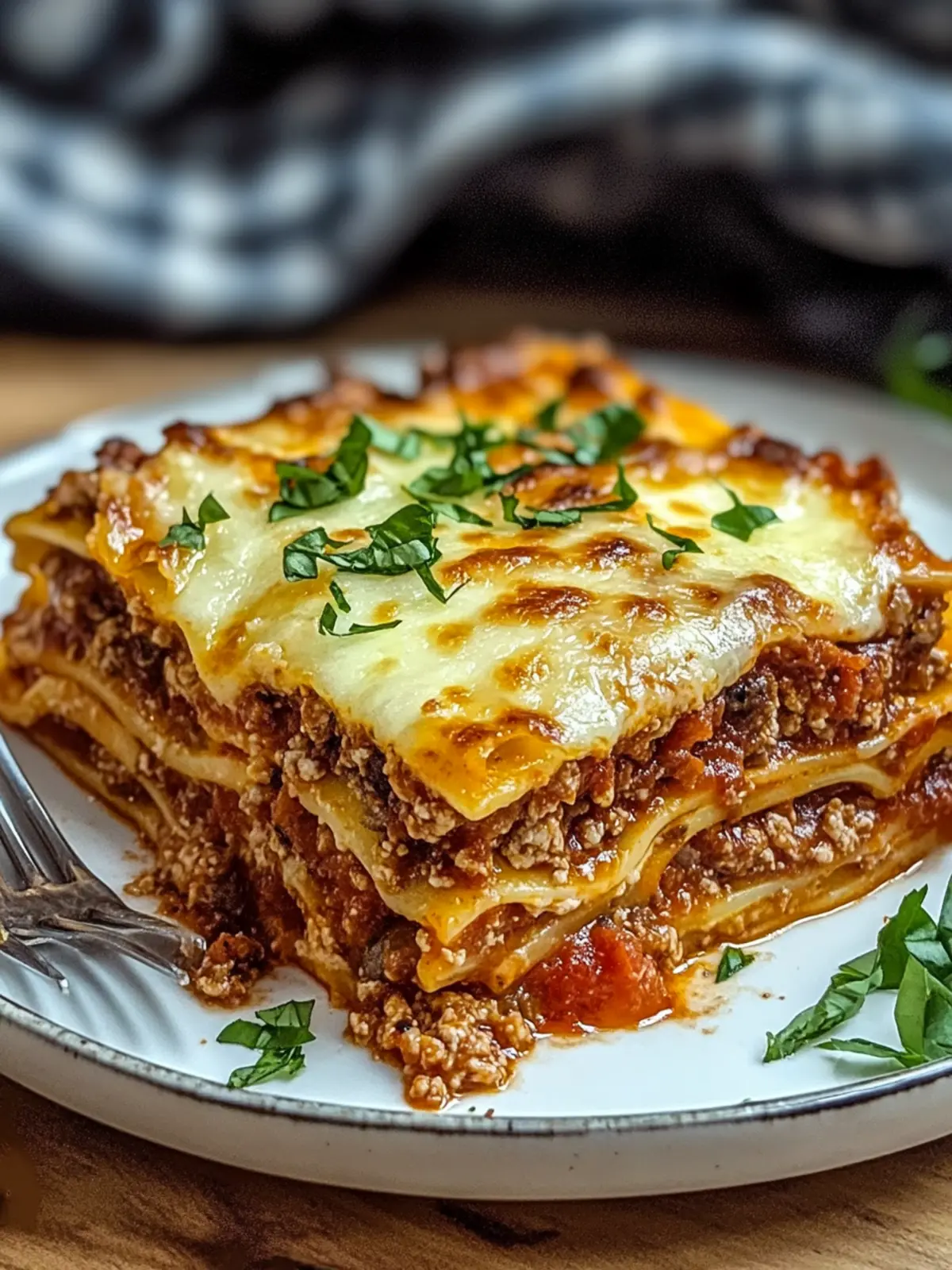 Hearty Bison Lasagna with Spinach for Healthy Comfort Food 3 Hearty Bison Lasagna