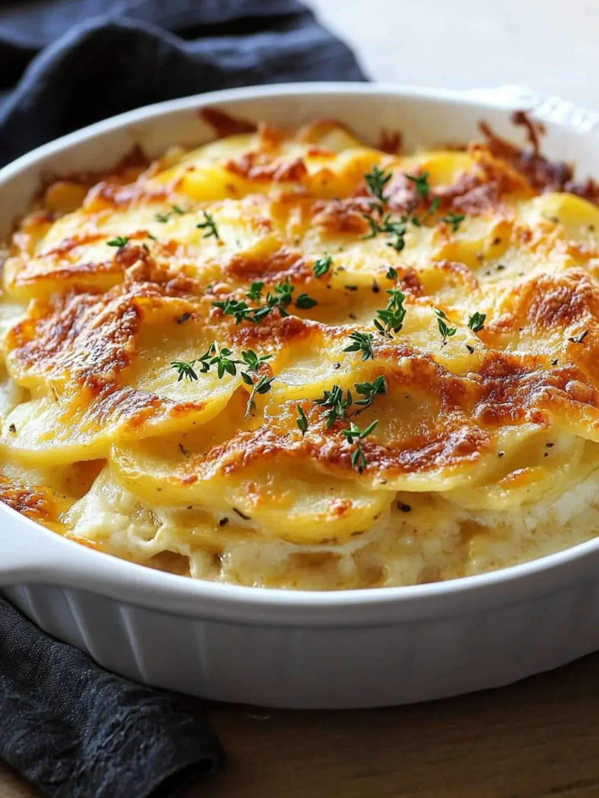 Cheesy Potatoes Au Gratin