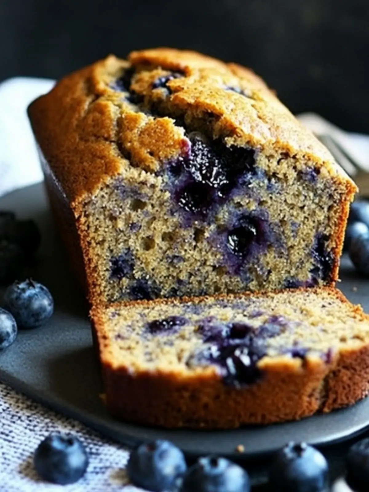 Moist Blueberry Banana Bread for a Guilt-Free Delight 4 Blueberry Banana Bread