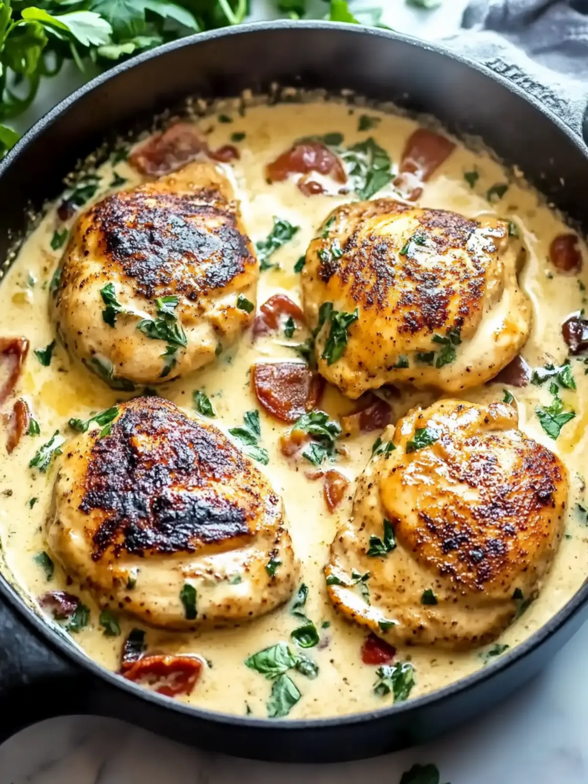 Creamy Tuscan Chicken for Quick Weeknight Comfort