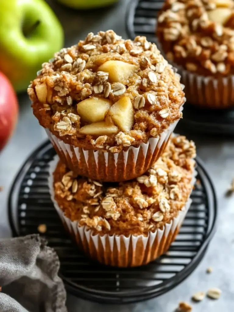 Healthy Apple Muffins