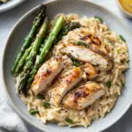 Creamy Chicken and Asparagus Orzo: Quick Comfort in One Pot 4 Chicken and Asparagus Orzo