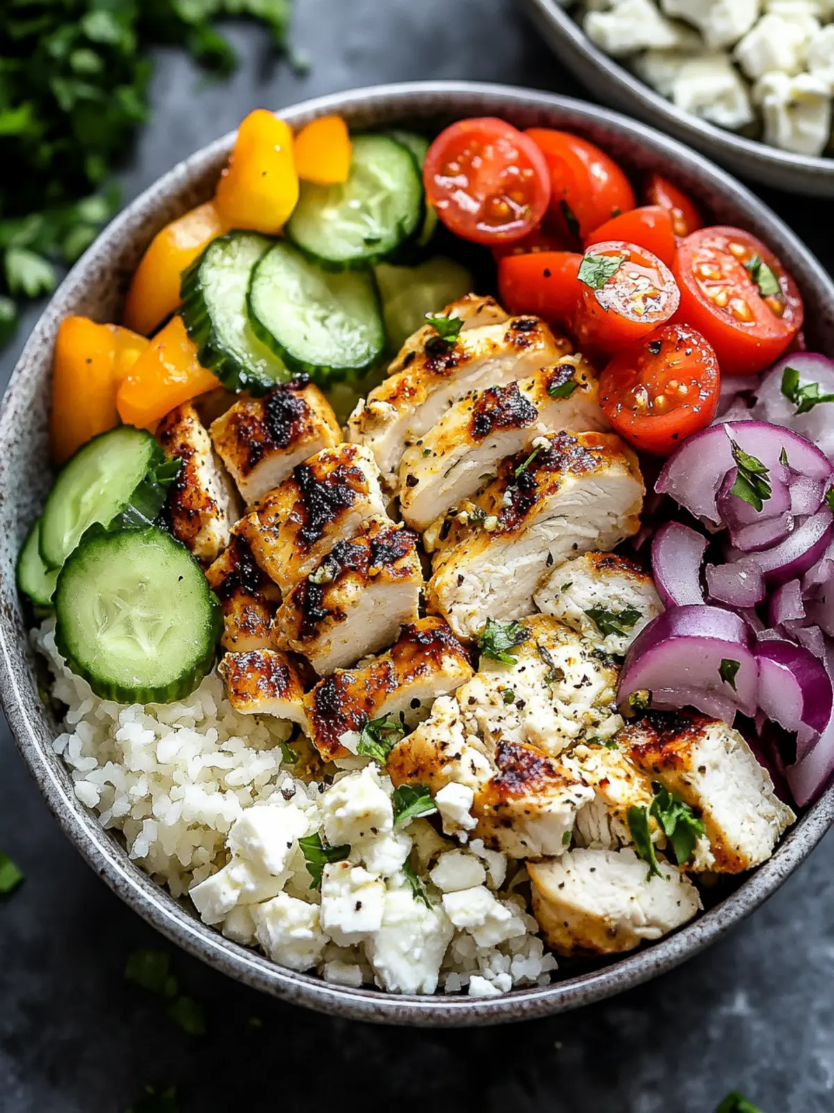 Deliciously Healthy Greek Chicken Bowls for Meal Prep Joy