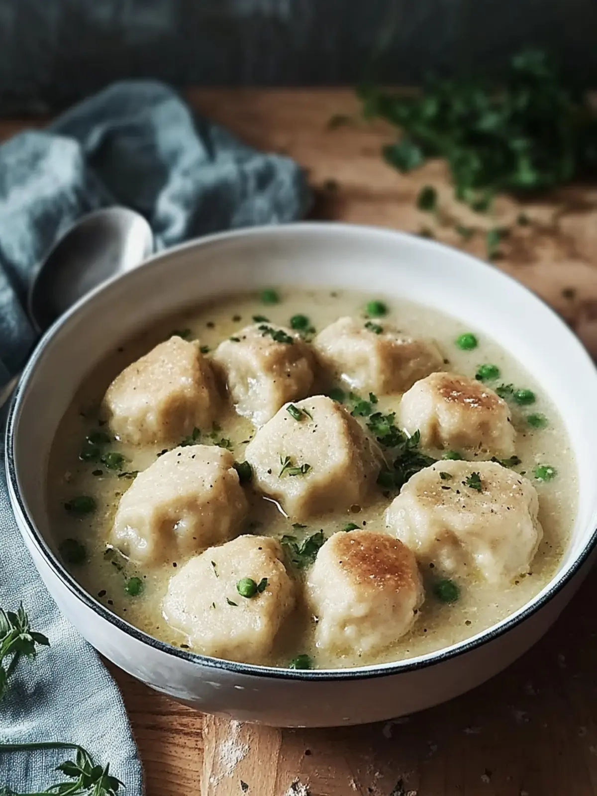 Sourdough Dumplings for Soup