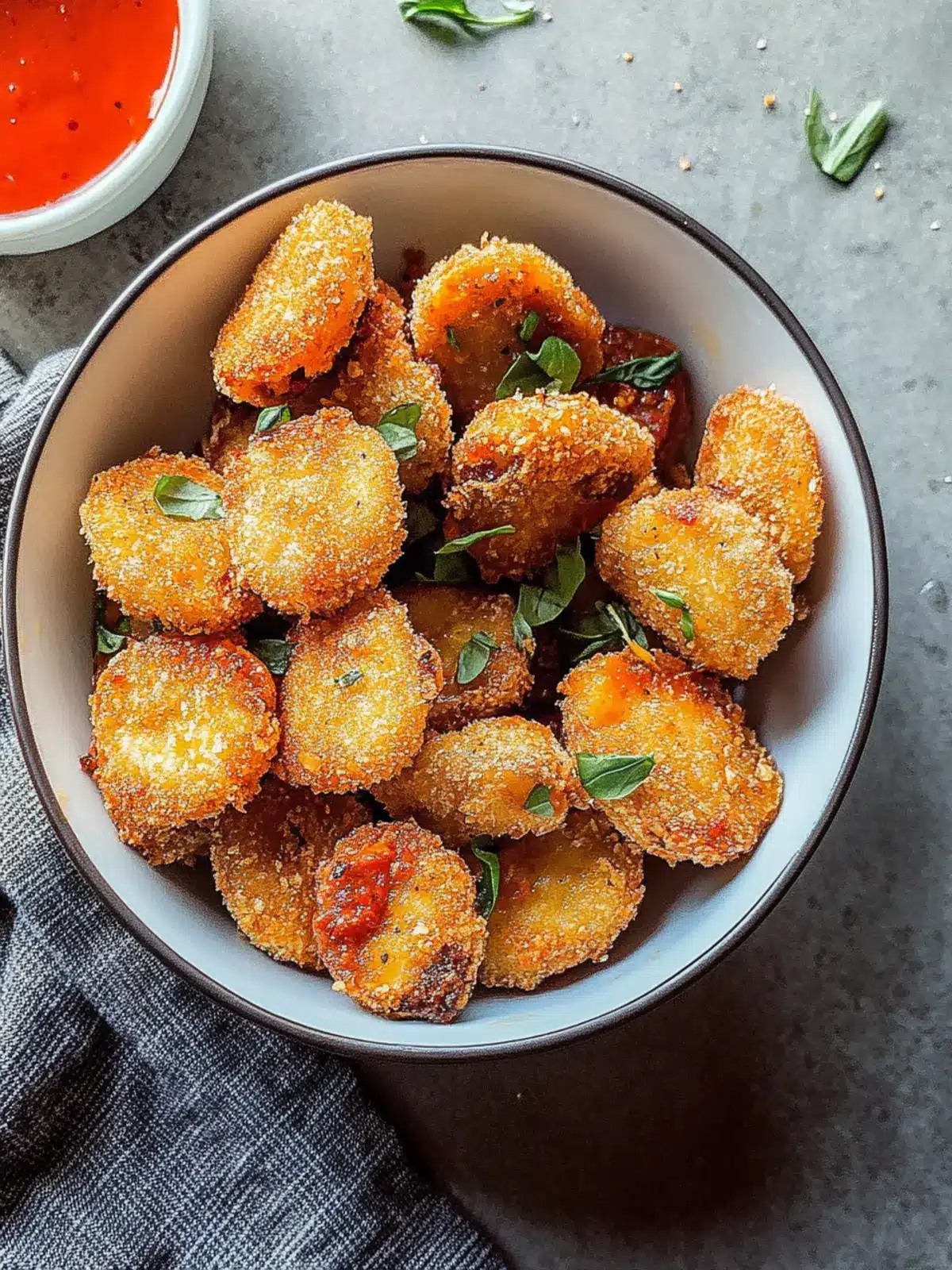 Crispy Fried King Oyster Mushroom Bites (Vegan) You’ll Love 3 Fried King Oyster Mushroom Bites (Vegan)