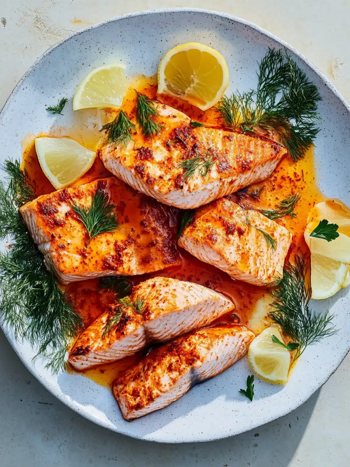 Savory Slow-Roasted Salmon With Harissa That Melts in Your Mouth 2 Slow-Roasted Salmon With Harissa
