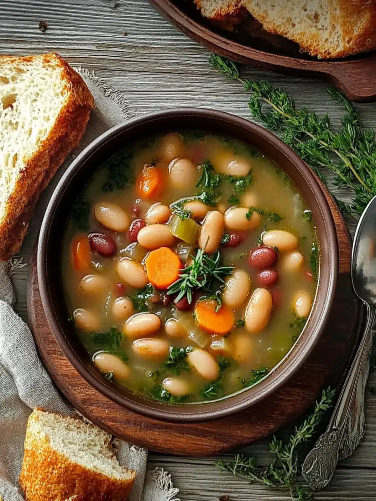 Homemade German Bean Soup